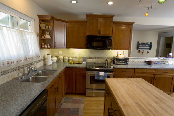 Cherry Cabinet Remodeling in Wimberley